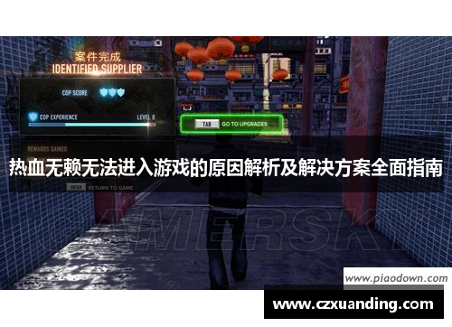 热血无赖无法进入游戏的原因解析及解决方案全面指南